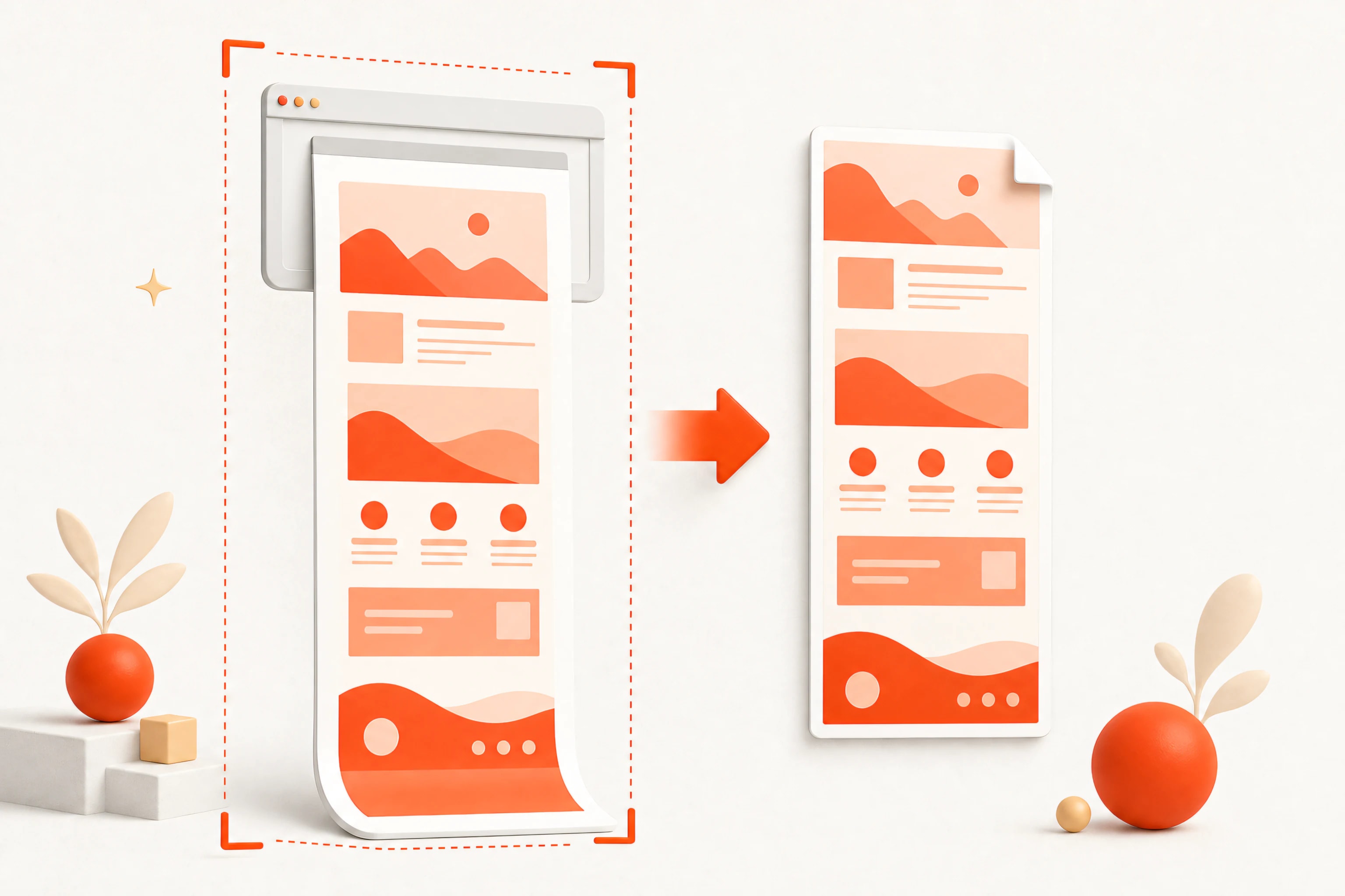Entire scrolling webpage captured into one continuous full-page image